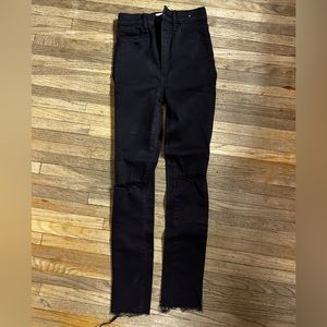 Abercrombie & fitch the super skinny ultra high rise size 00